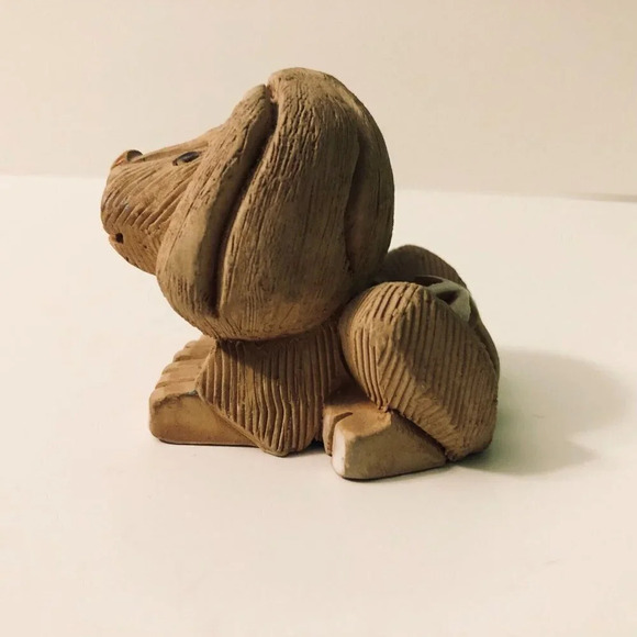 Vtg Small Artesania Rinconada Lion  Figurine Hand Made 3 Inch Long - Picture 10 of 12